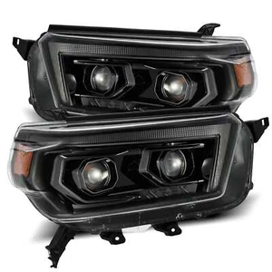 LUXX LED Projector Headlights Lamps Alpha Black For 10-13 Toyota 4Runner Housing - Picture 1 of 8