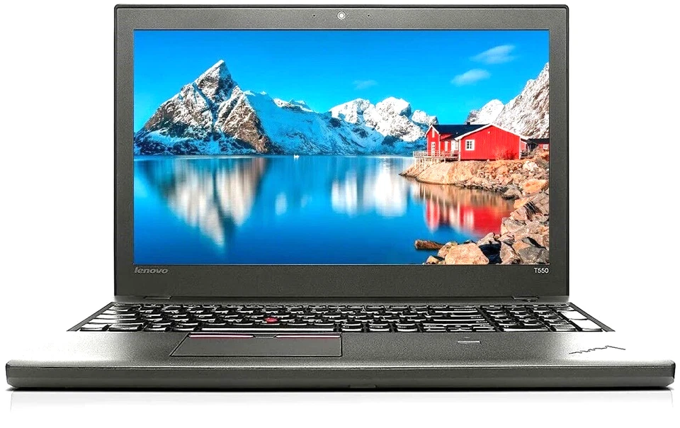 Lenovo 15.6" ThinkPad Laptop: Intel i5! 16GB RAM~256GB SSD! Webcam! Windows 10! - Image 1 of 4