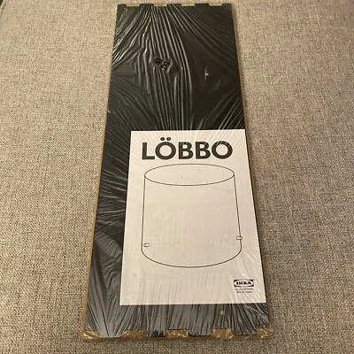 HTF IKEA 2010 Lobbo Black Lampshade-7" x 6"-MIOP - Image 1 of 2