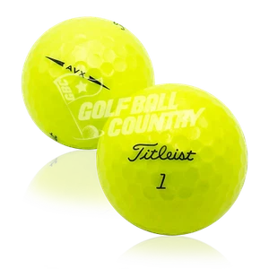 24 Titleist AVX Yellow 3A AAA Used Golf Balls - Picture 1 of 2