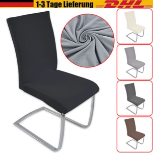 6x Stuhlhussen Universal Stretch Abnehmbare Wasserdicht Elastische Stuhlbezug - Bild 1 von 21