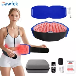 Red Light Therapy Belt Shoulder Back Pain Relief Anti Inflammation 660+850+940nm - Picture 1 of 18