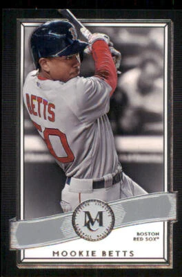 2016 Topps Museum Collection #56 Mookie Betts - Image 1 of 2