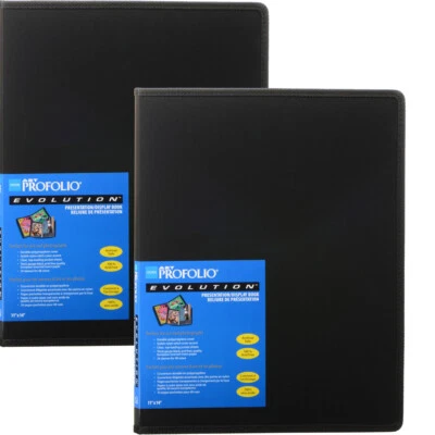 Paquete de 2 libros de presentación ITOYA Art Profolio Evolution 11 x 14", EV-12-11 Foto 1 de 2