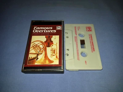 FAMOUS OVERTURES CLASSICAL CASSETTE TAPE (PS #230) - Image 1 of 2
