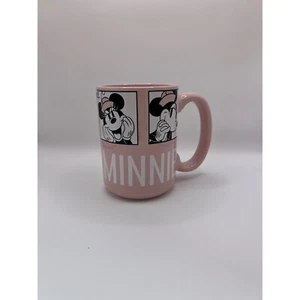 Disney Minnie Mouse Coffee Tea Mug Pink Different Faces of Minnie So Cute!!!! - Picture 1 of 5