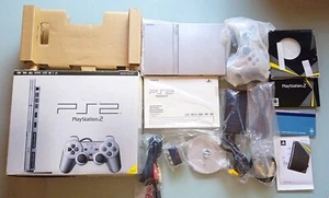 Consola Sony Playstation 2 Slim Plata. - Imagen 1 de 1
