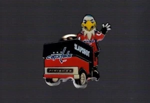 Washington Capitals logo ''Zamboni with Slapshot Mascot'' NHL Hockey pin - Picture 1 of 1