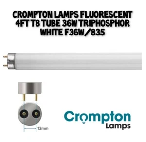 4 Foot Fluorescent Tube 1200mm Triphosphor 36 Watt T8 Lamp Warm White 3500K - Picture 1 of 1