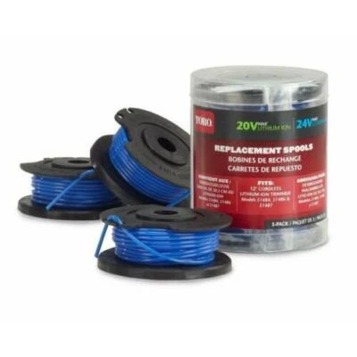 Toro 88524 3-Pack Replacement Spools 0.065 #88524 - Image 1 of 4