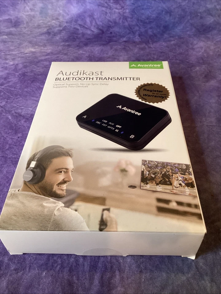 AVANTREE AUDIKAST BLUETOOTH  TRANSMITTER - NEW IN BOX - Image 1 of 4