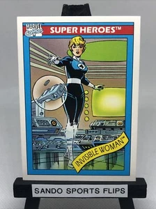 Marvel Universe 1990 serie 1 superhéroes mujer invisible #43 ~ envío,99 USD - Imagen 1 de 11