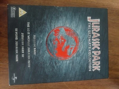 Jurassic Park: Trilogy Collection DVD (2005) Richard Attenborough, Spielberg - Image 1 of 2