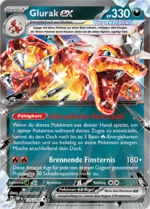 Pokemon Obsidianflammen Glurak ex 125/197 Near Mint deutsch - Picture 1 of 1