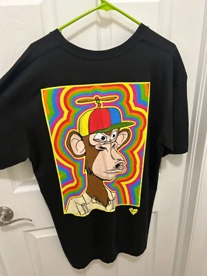 bored ape colorful rainbow tee xtra large - Image 1 of 4
