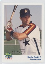 1992 Classic Best Osceola Astros Kevin Scott #14