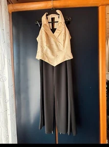 Abendkleid Zweiteiler Kleid Hosenrock Damenmode Mode - Bild 1 von 4