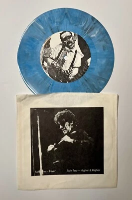 BRUCE SPRINGSTEEN Fever/Higher - 7" Vinyl Record - Blue Marble Record - Image 1 of 4