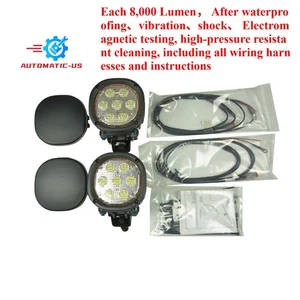 OEM 7" Round Off-Road LED Light Kit For JEEP JL JT 82215386AB NEW 2018-2025 NEW - Picture 1 of 7