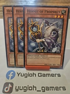 Yu-Gi-Oh Hermit Of Prophecy X3 ABYR Unlimited Common Light Played  - Picture 1 of 1