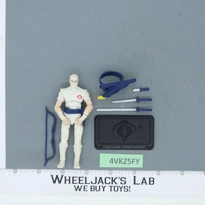 Storm Shadow V24 Completo 25 Aniversario G.I. Figura de acción Hasbro Joe 2008 Foto 1 de 2