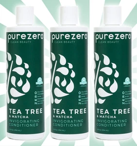 3 PUREZERO Tea Tree & Matcha Invigorating Conditioner 12 OZ - Bild 1 von 2