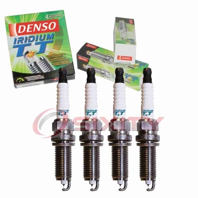 4 pc Denso Iridium TT Spark Plugs for 2009-2014 Nissan Cube 1.8L L4 Ignition aq - Image 1 of 4