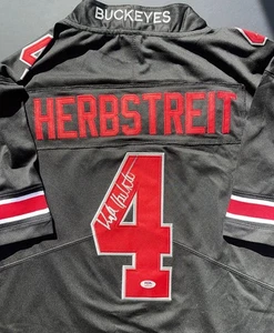 Kirk Herbstreit Signed Autographed Ohio State Buckeyes Jersey Psa/Dna Coa ESPN - Picture 1 of 4