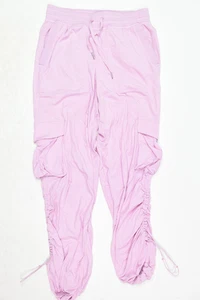 Lululemon Dance Studio Relaxed-Fit Mid-Rise Cargo Pant Womens Small Pink Pull-On - Picture 1 of 15