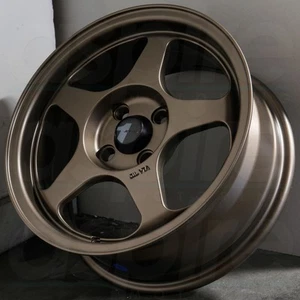 15x6.5 Bronze Wheels AVID1 AV08 4x100 35 (Set of 4) 73.1 - Picture 1 of 6