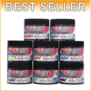 Mixable 8-Color Tie-Dye Powder in 3.5oz Jars - Perfect for Beginners and Pros - Picture 1 of 6