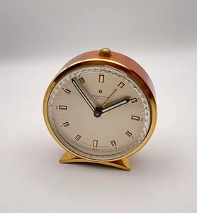 Junghans Trivox Despertador Despertador de Mesa Hecho en Alemania Latón - Imagen 1 de 8