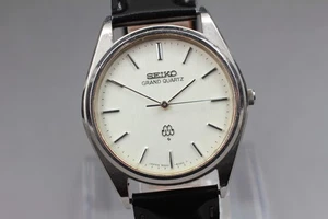 1978 [N MINT] Vintage SEIKO Grand Quartz Twin Qz 9940-8000 Mens Watch From JAPAN - Picture 1 of 11