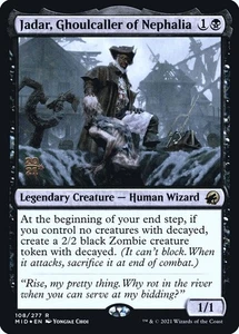 MTG JADAR, GHOULCALLER OF NEPHALIA FOIL EXC - JADAR, EVOCAGHOUL DI NEPHALIA PRE - Picture 1 of 1