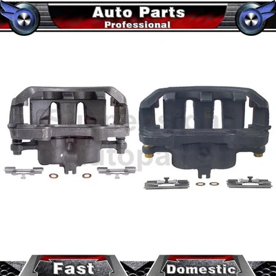 2 Pinzas de freno delanteras para Nissan Pathfinder 3,0 L 1995 1994 1993 1992 1991 Foto 1 de 4