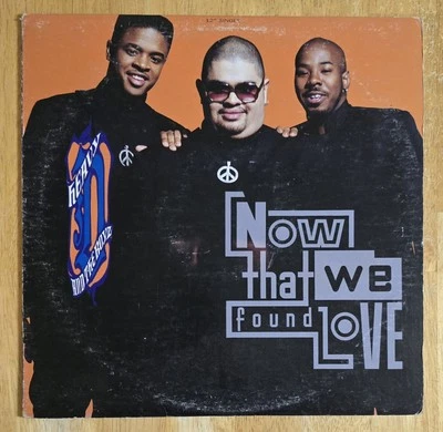Heavy D  Now That We Found Love  Vintage Vinyl Record VG+  RARE  HIP HOP - Image 1 of 2