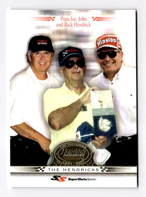 2001 Super Shots Hendrick Motorsports - Joe, John and Rick Hendrick #H20 /100 - Image 1 of 2