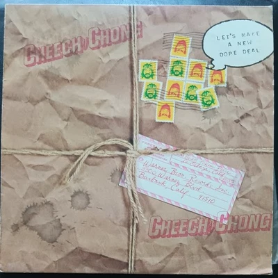 Cheech & Chong ‎– Let's Make A New Dope Deal - 1980 LP record and cover VG+ - Image 1 of 3