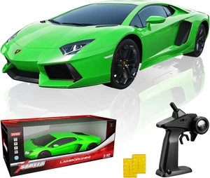 Ferngesteuertes Auto, Maßstab 1:12 offiziell lizenziertes Lamborghini Spielzeugauto, 2,4Ghz Lam - Bild 1 von 12