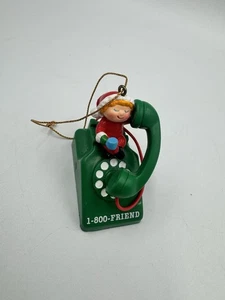 Vintage Avon Someone Special - Friend Talking On phone Ornament - Picture 1 of 6