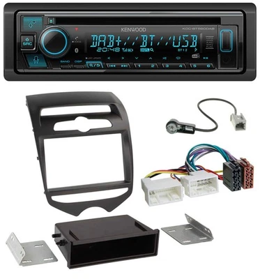 Kenwood Bluetooth DAB CD MP3 USB Autoradio für Hyundai ix20 (ab 10) man. Klima - Bild 1 von 4