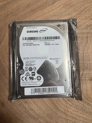Samsung ST2000LM003 2.5" 2000gb SSD Factory Sealed - Image 1 of 2