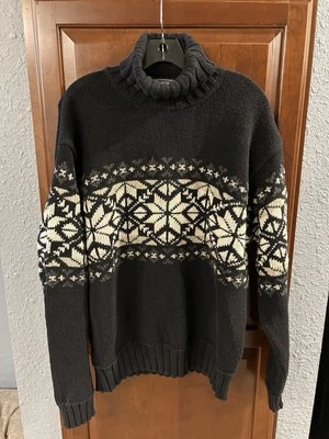 Suéter Polo De Colección Deportivo Deportista Fair Isle Copo de Nieve XXL Algodón Ralph Lauren Foto 1 de 4