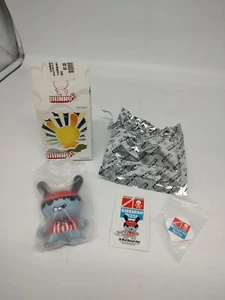 Kidrobot Mad Barbarians 3" Dunny, Pizza Boy Serie 5, 2009 Barbaro Completo - Foto 1 di 3