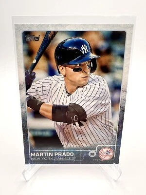 2015 Topps Martin Prado Series 1 #302 Yankees - Image 1 of 2