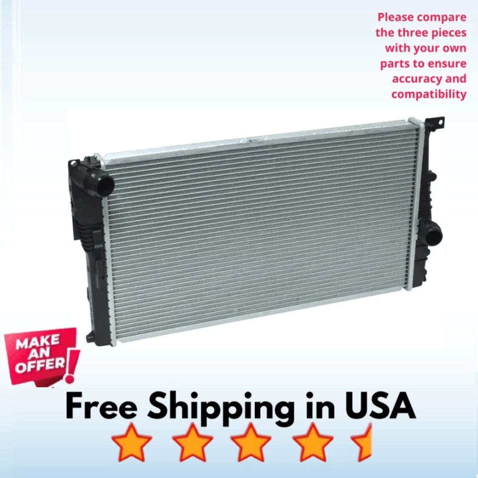 Radiator A/C Fit BMW 320i 2012-2016, BMW 325i 2012-2013 - Image 1 of 1