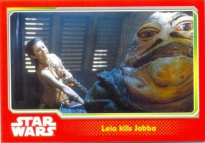 Topps:2015 Journey To The Force Awakens "Leia kills Jabba"113 - Picture 1 of 1