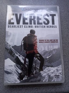 Everest DVD 2013 Deadliest Climb British Heroes Discovery Channel Documentary - Picture 1 of 4