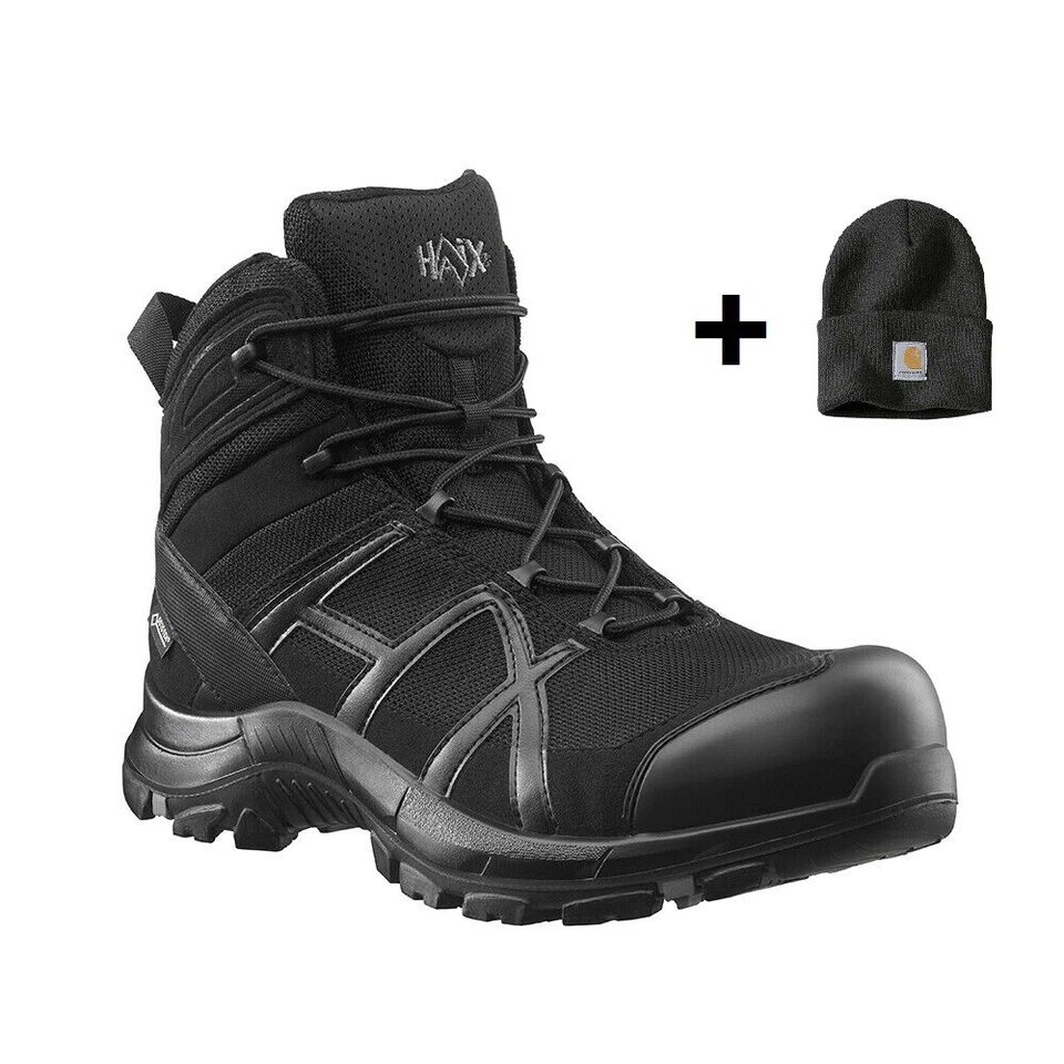 HAIX Sicherheitsschuhe S3 BLACK EAGLE SAFETY 40.1 Mid schwarz Arbeitsschuhe ESD