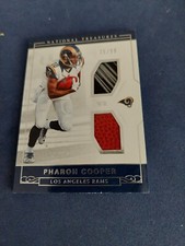 Pharoh Cooper 2016 Panini National Treasures Player Worn Material 25/99 Rams 